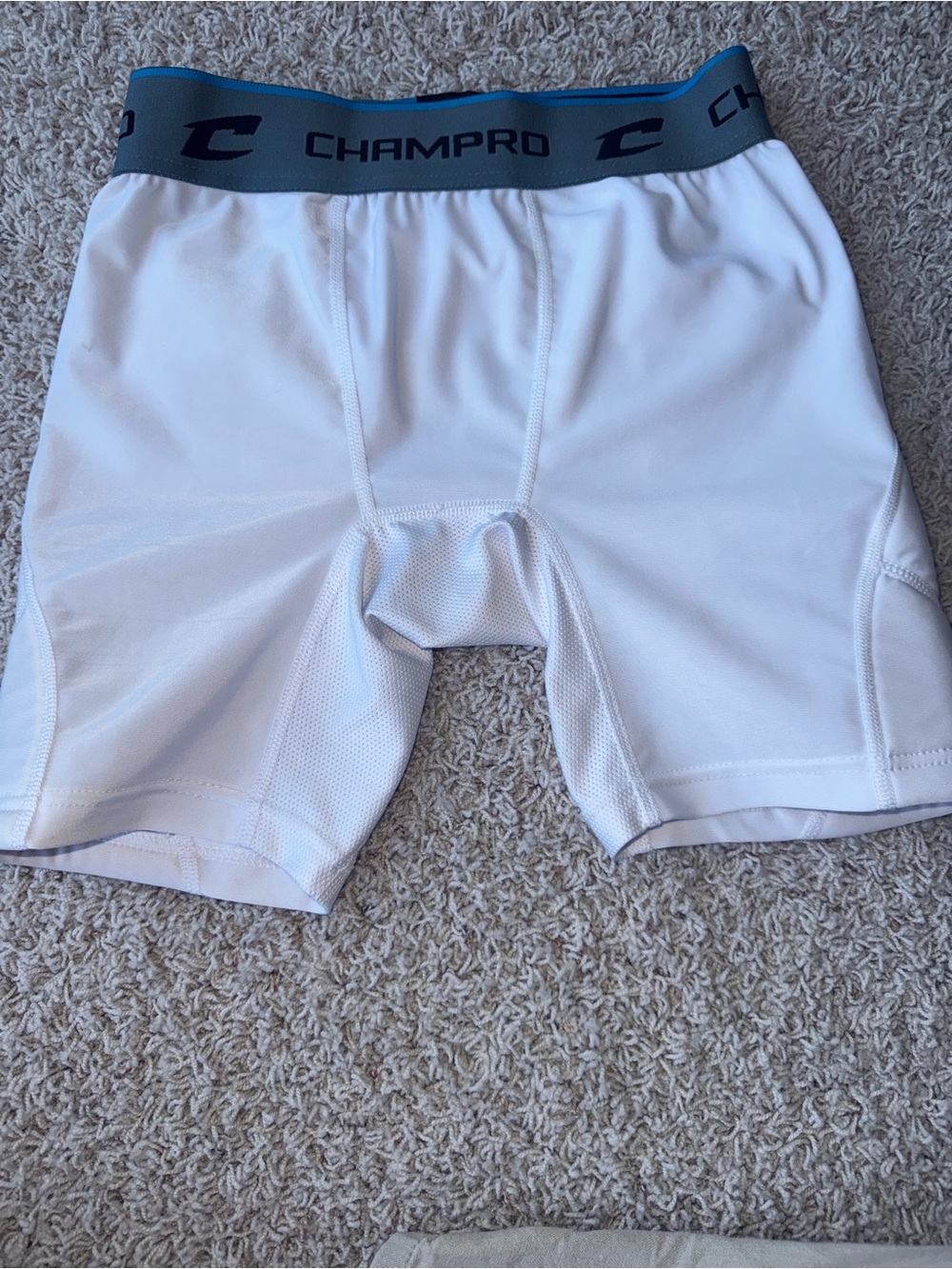 Champro Windmill Womens Sliding Shorts Padded White softball Volleyball small
